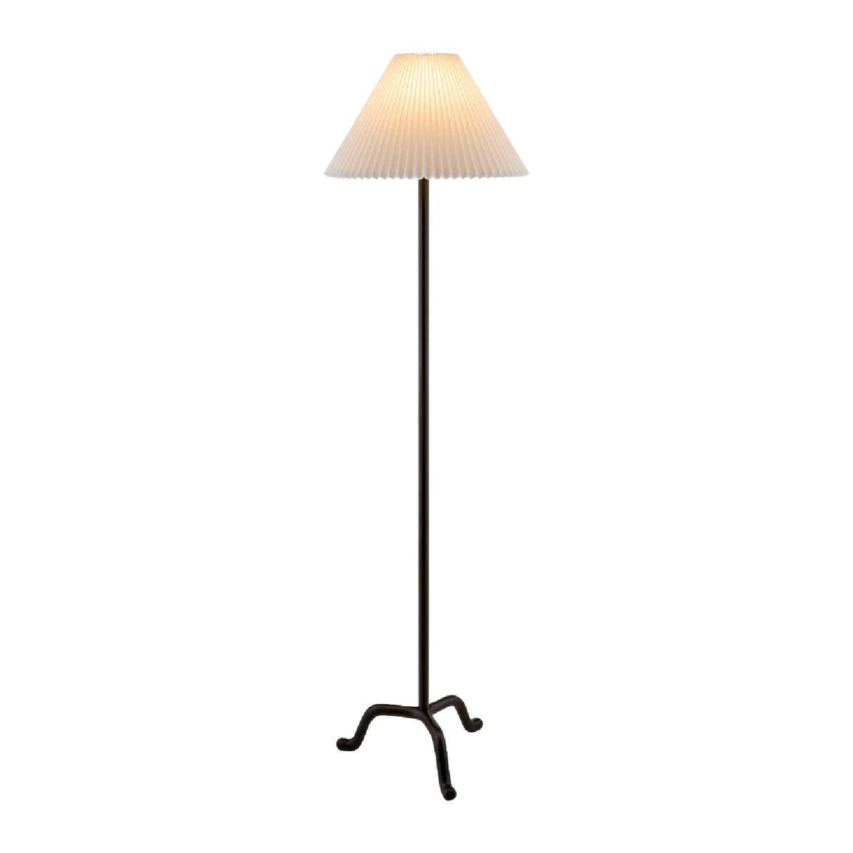 Modern European furniture - Pleated Linen Accent Floor Lamp - www.oroa.com | Oroa.com