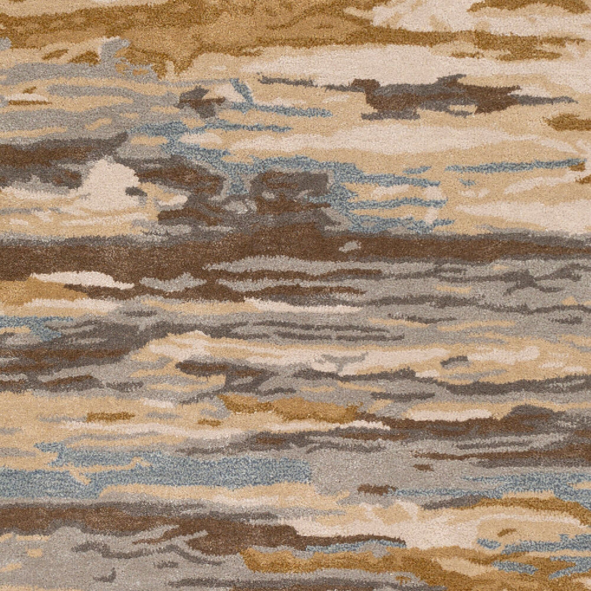 Modern European furniture - Multicolored Viscose Wool Table Runner - www.oroa.com | Oroa.com