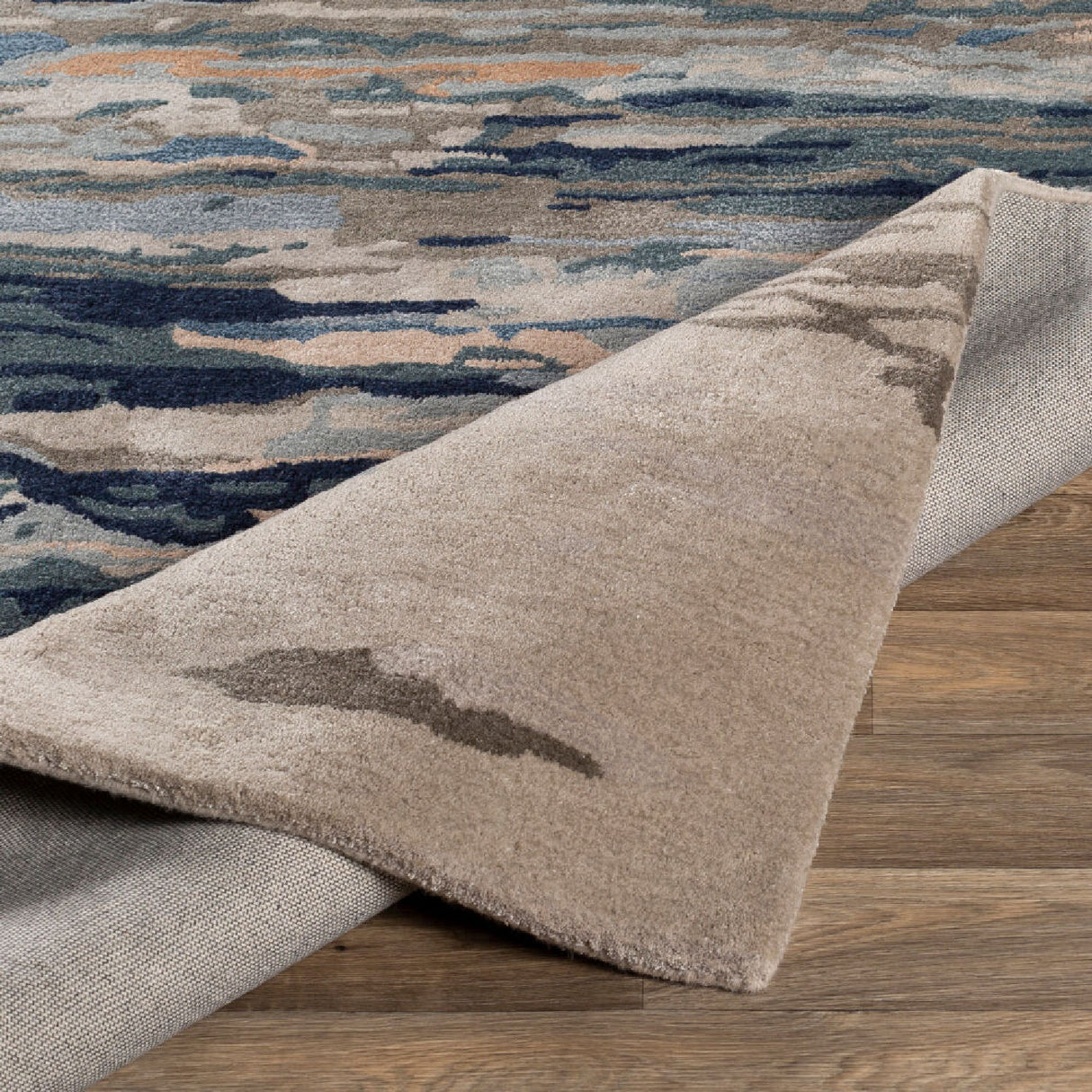 Modern European furniture - Multicolored Viscose Wool Table Runner - www.oroa.com | Oroa.com