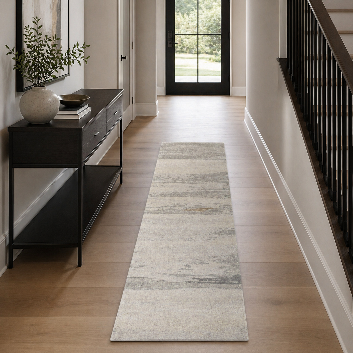 Modern furniture - Viscose Wool Blend Table Runner - www.oroa.com | Oroa.com