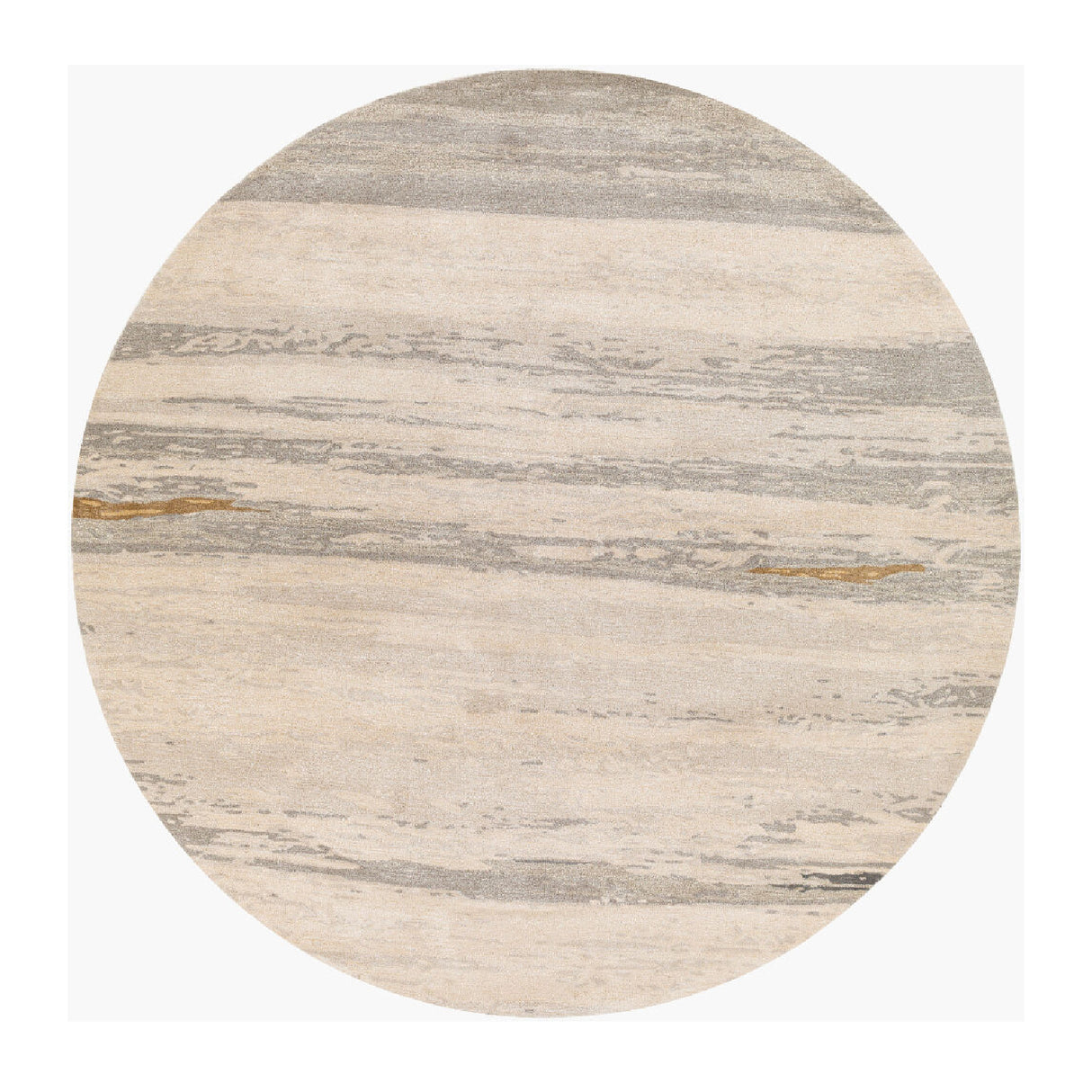 Modern European furniture - Viscose Wool Blend Round Carpet - www.oroa.com | Oroa.com