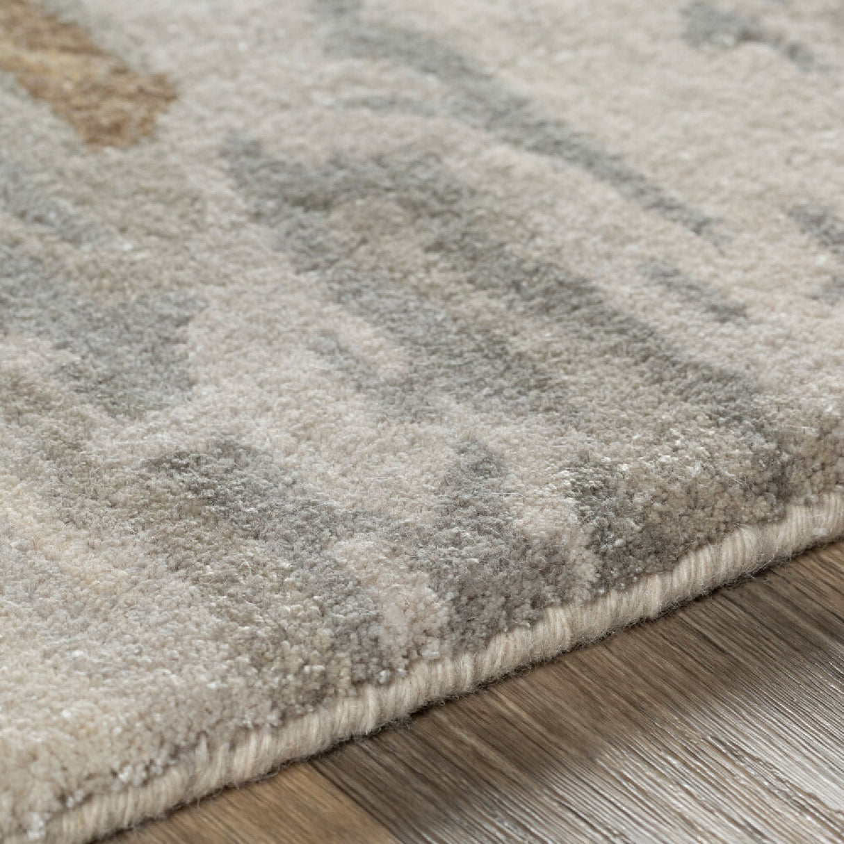 Modern European furniture - Viscose Wool Blend Round Carpet - www.oroa.com | Oroa.com