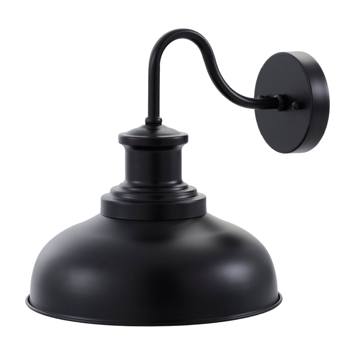 Modern European furniture - Black Metal Wall Lamp - www.oroa.com | Oroa.com