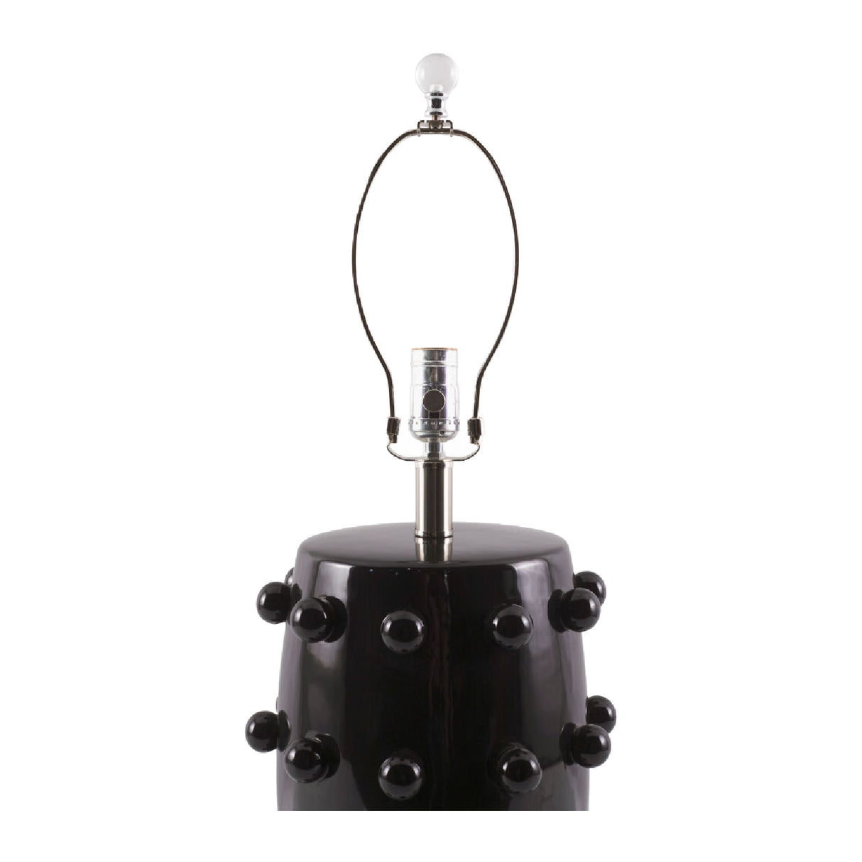 Modern European furniture - Orb Studded Ceramic Table Lamp - www.oroa.com | Oroa.com