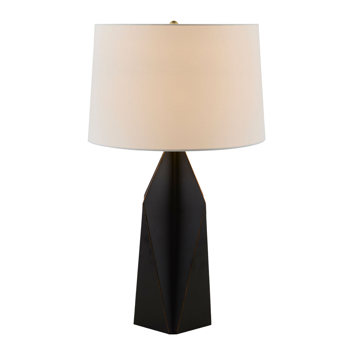 Modern European furniture - Black Iron Base Table Lamp - www.oroa.com | Oroa.com