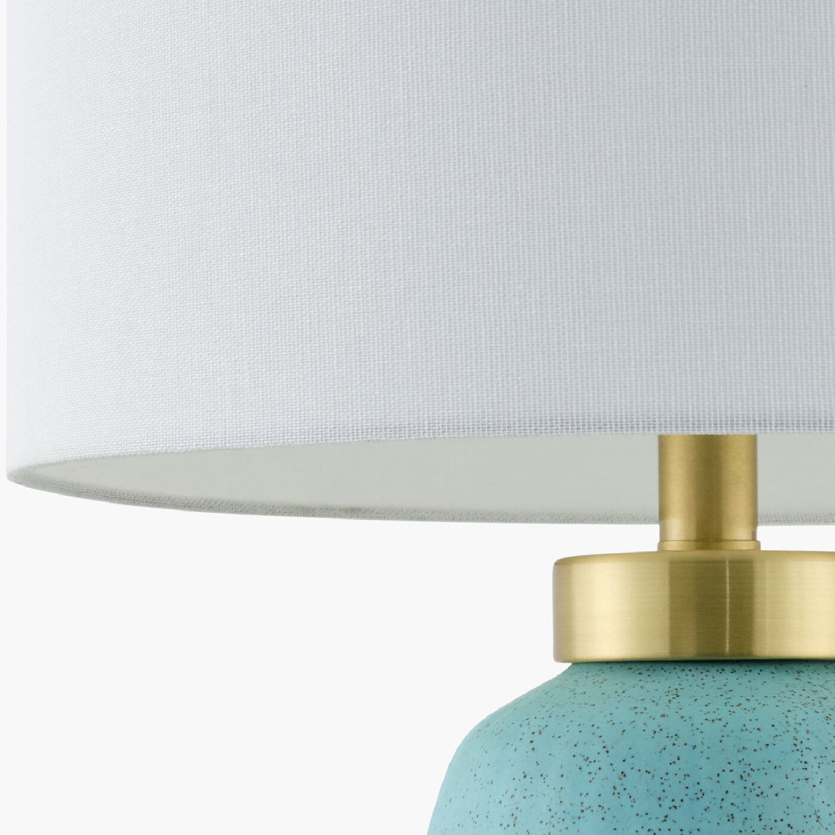Modern European furniture - Glazed Teal Ceramic Table Lamp - www.oroa.com | Oroa.com