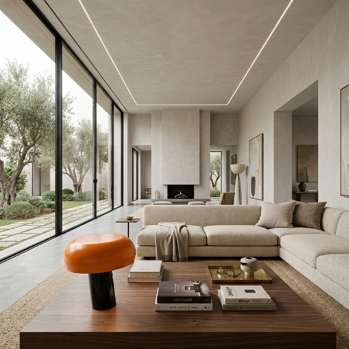 Modern European furniture - Marble Base Metal Table Lamp - www.oroa.com | Oroa.com