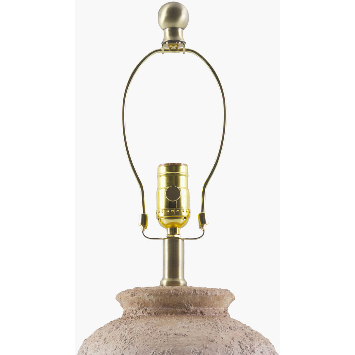 Modern European furniture - Painted Terracotta Accent Table Lamp - www.oroa.com | Oroa.com