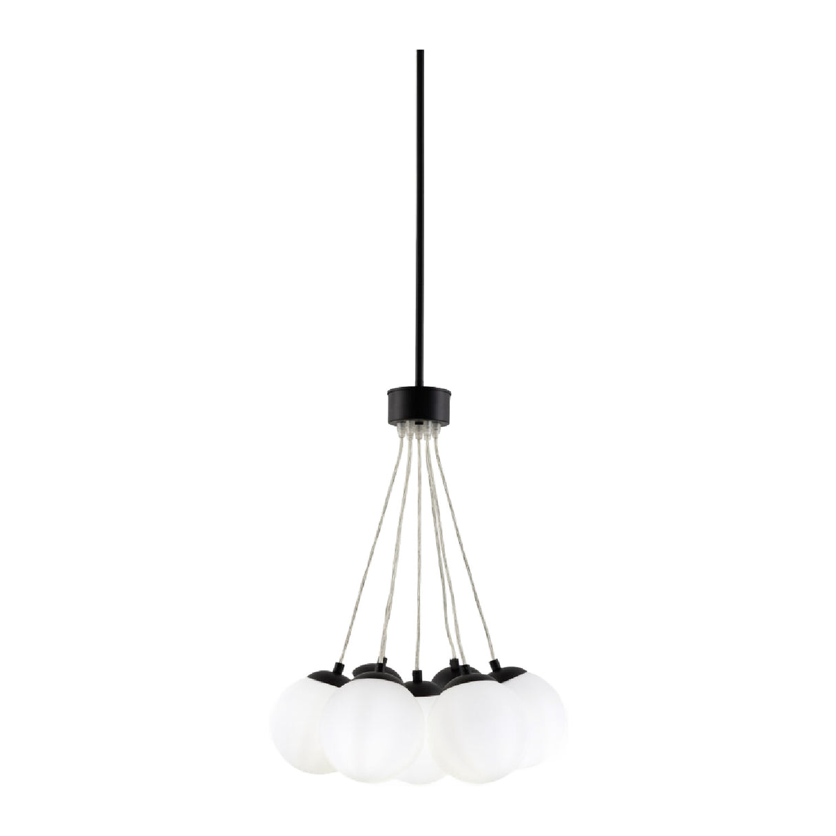 Modern European furniture - Glass Globes 7-Light Chandelier - www.oroa.com | Oroa.com