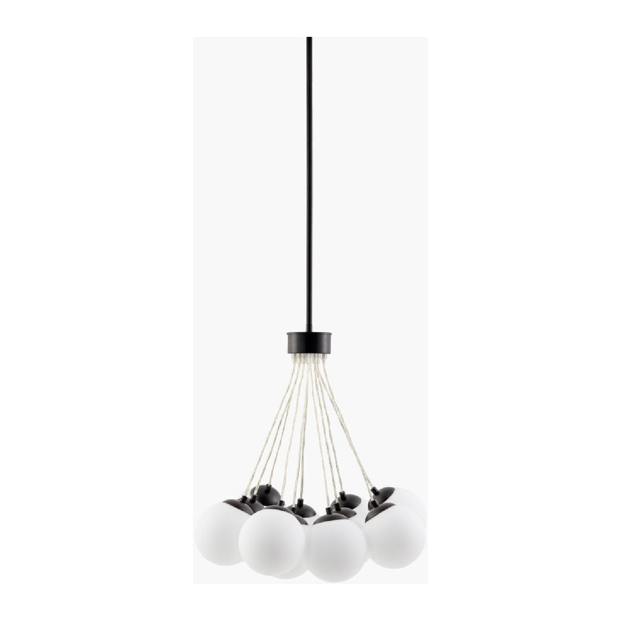 Modern European furniture - Glass Globes 11-Light Chandelier - www.oroa.com | Oroa.com