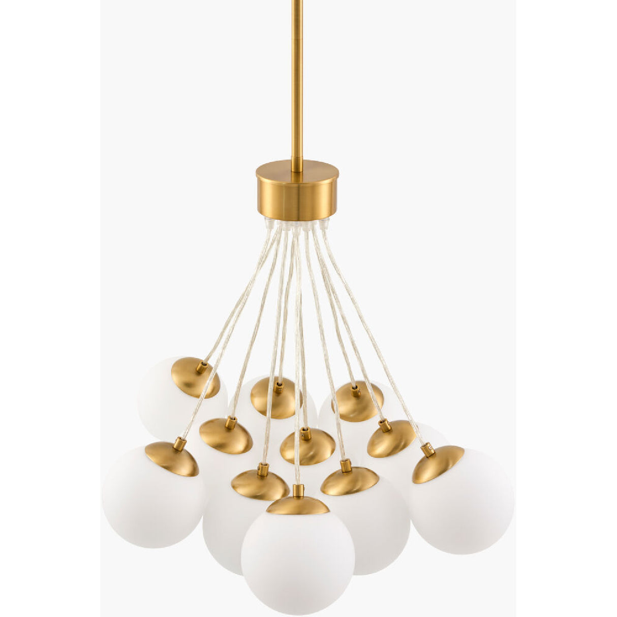Modern European furniture - Glass Globes 11-Light Chandelier - www.oroa.com | Oroa.com