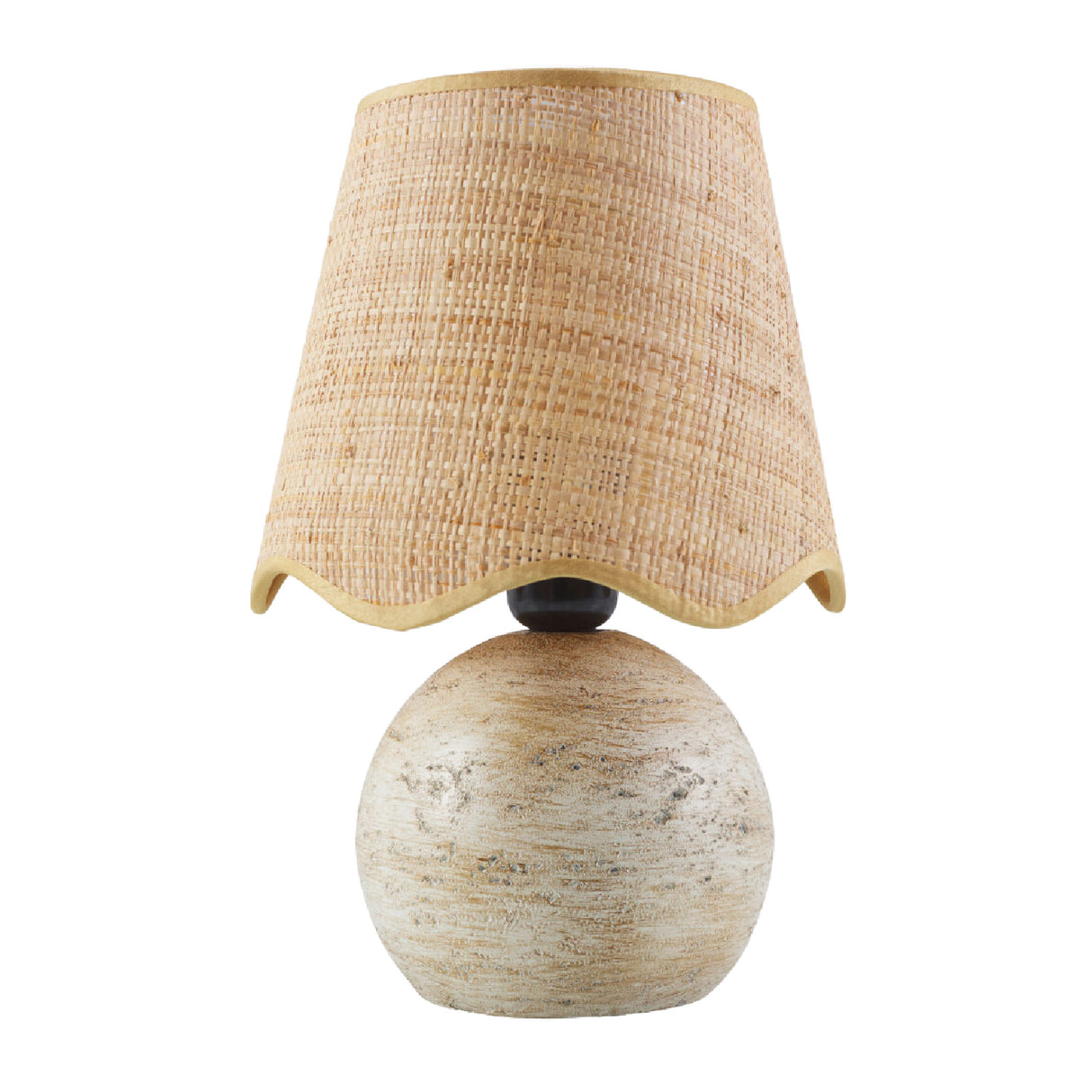 Modern European furniture - Organic Round Base Table Lamp - www.oroa.com | Oroa.com