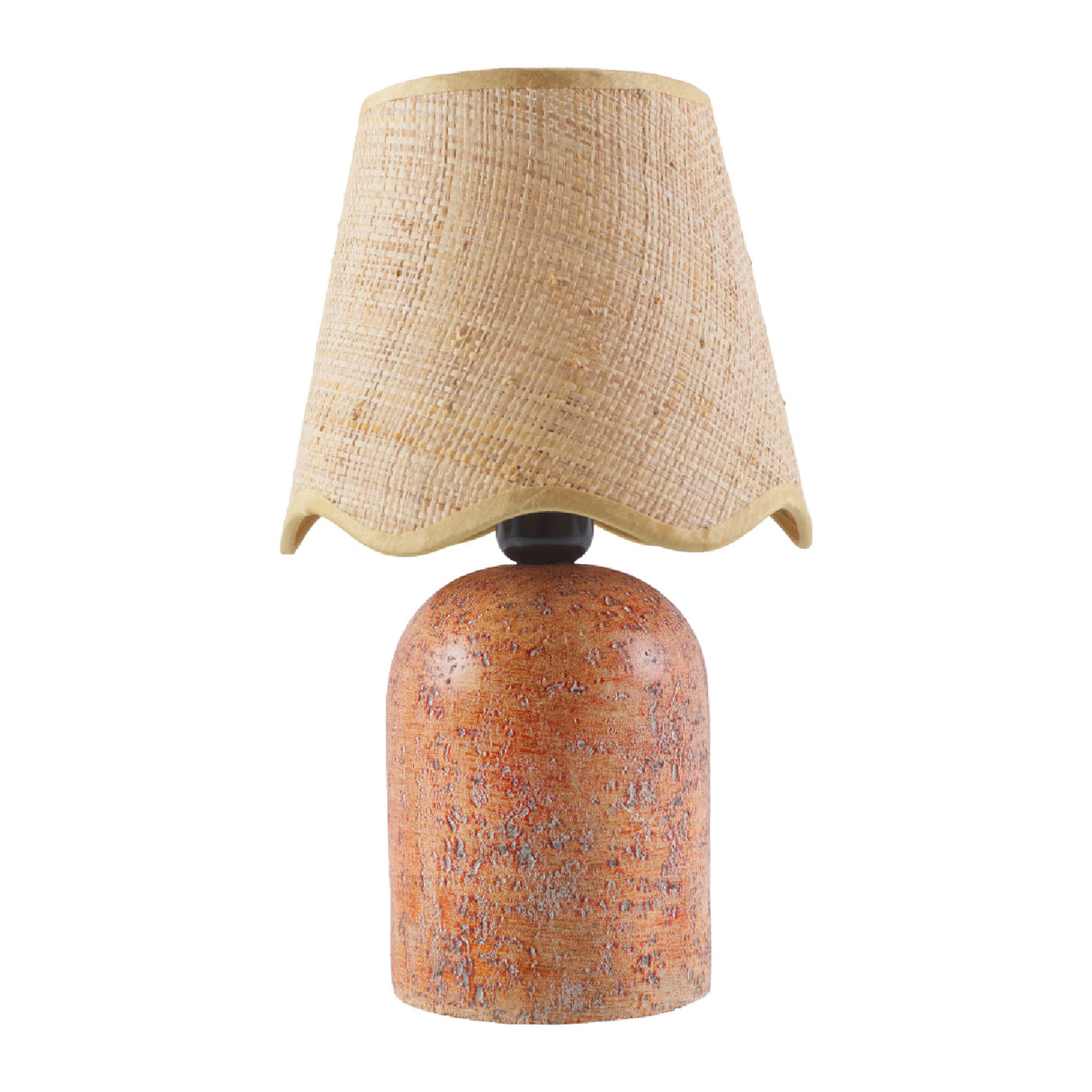Modern European furniture - Organic Textured Base Table Lamp - www.oroa.com | Oroa.com