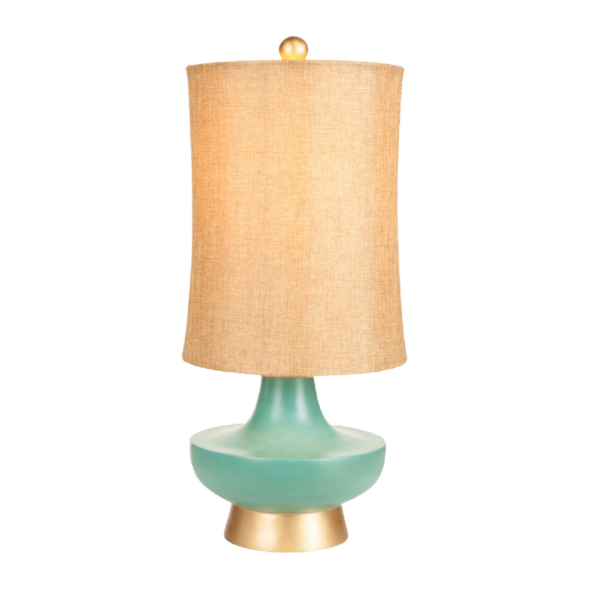Modern European furniture - Turquoise Base Accent Table Lamp - www.oroa.com | Oroa.com