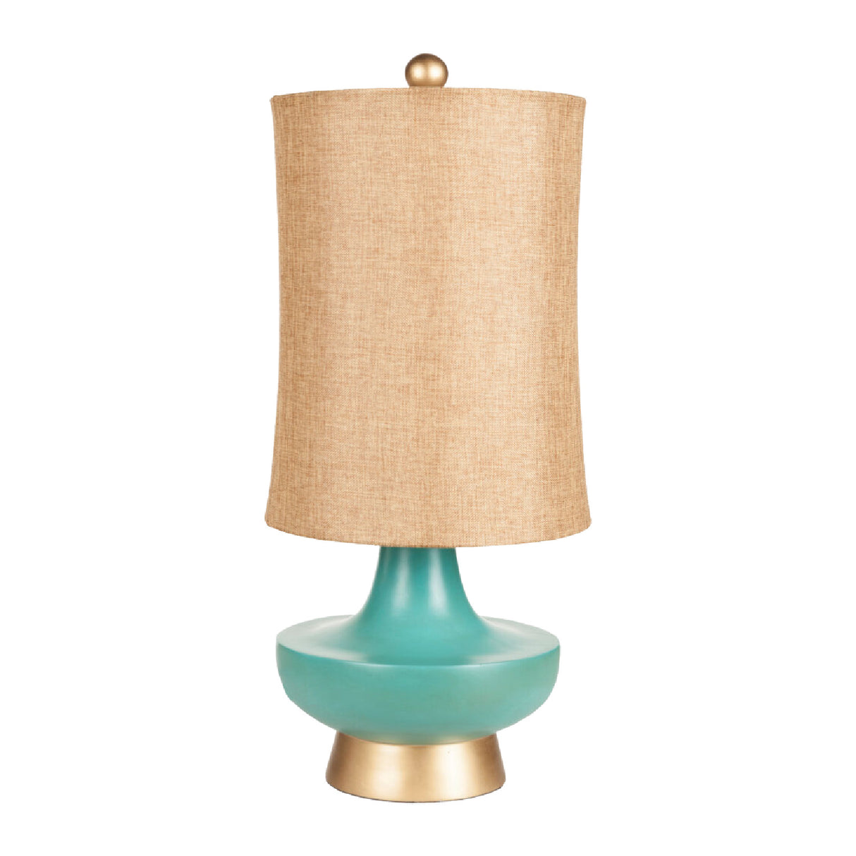 Modern European furniture - Turquoise Base Accent Table Lamp - www.oroa.com | Oroa.com