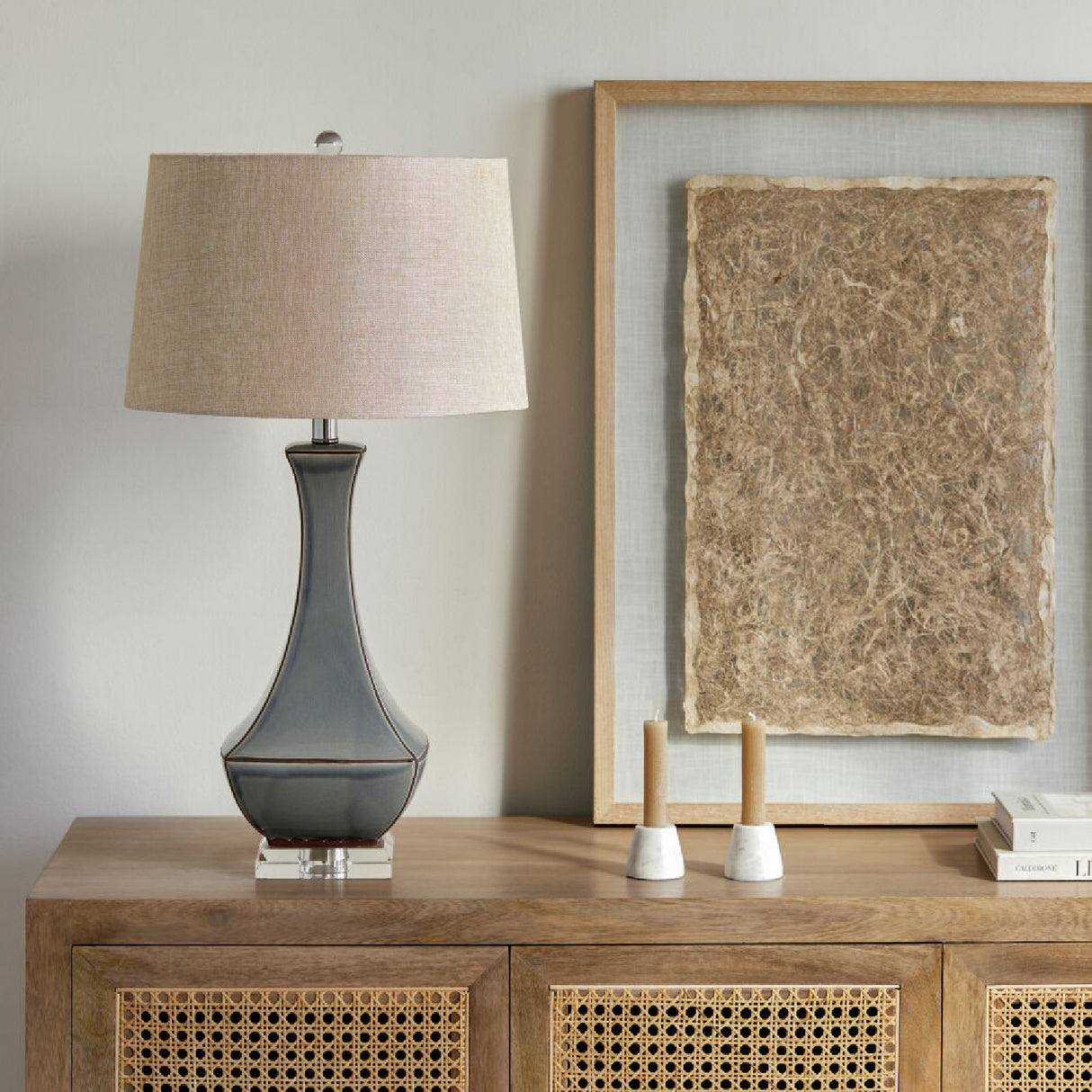 Modern European furniture - Silk-Inspired Shade Table Lamp - www.oroa.com | Oroa.com