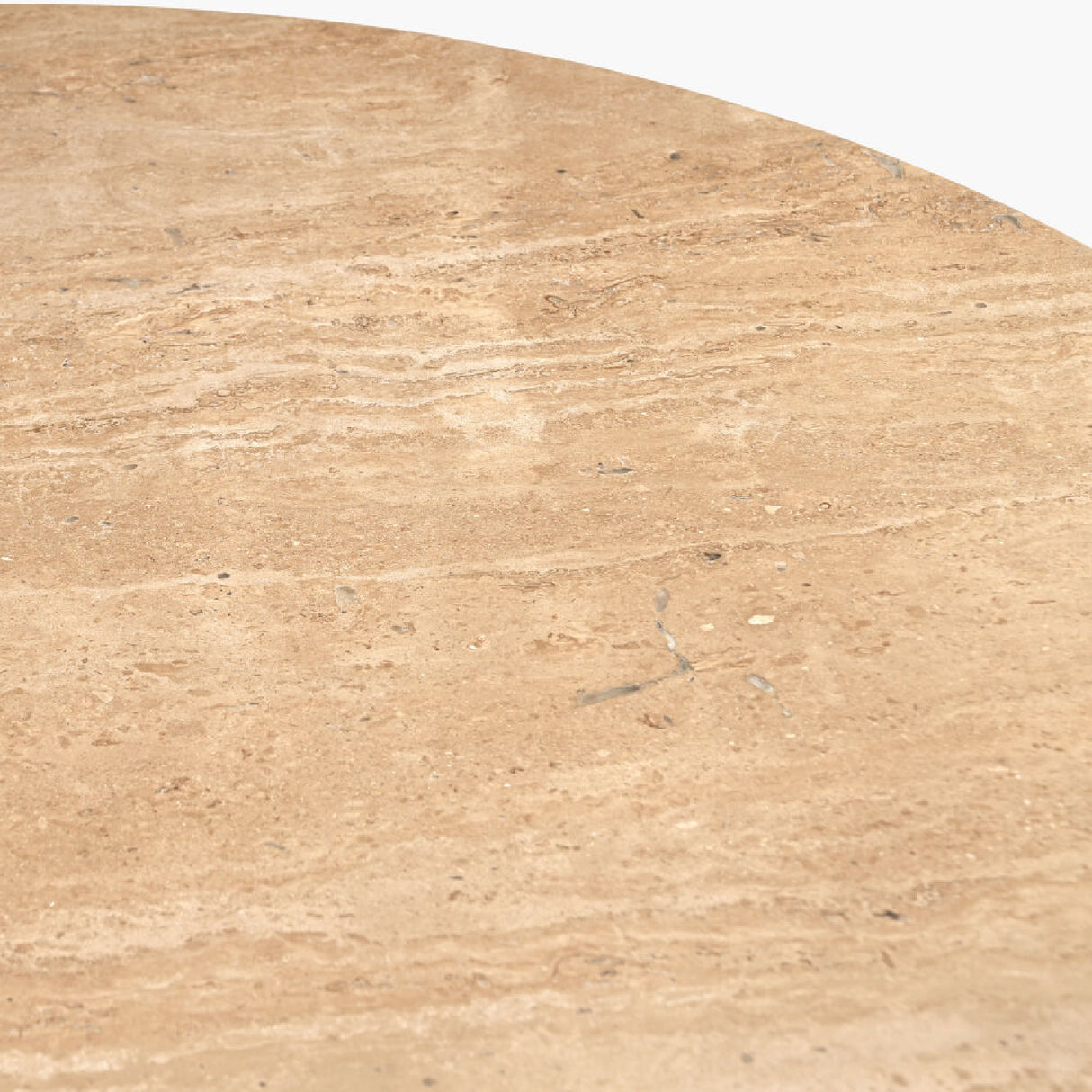 Modern furniture - Round Travertine Dining Table - www.oroa.com | Oroa.com