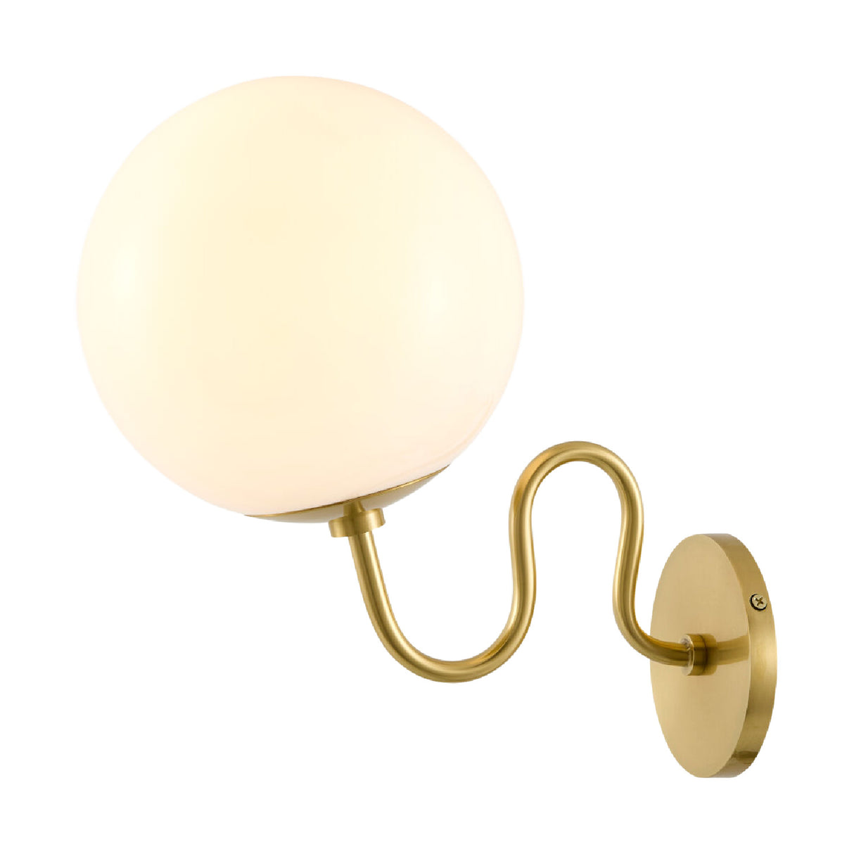 Modern European furniture - Wavy Iron Wall Lamp - www.oroa.com | Oroa.com