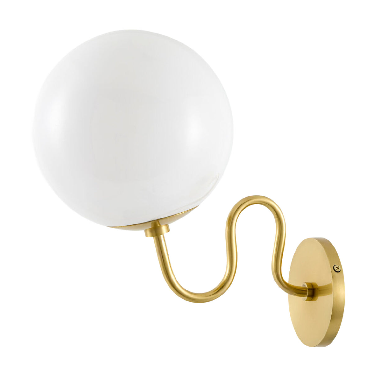 Modern European furniture - Wavy Iron Wall Lamp - www.oroa.com | Oroa.com