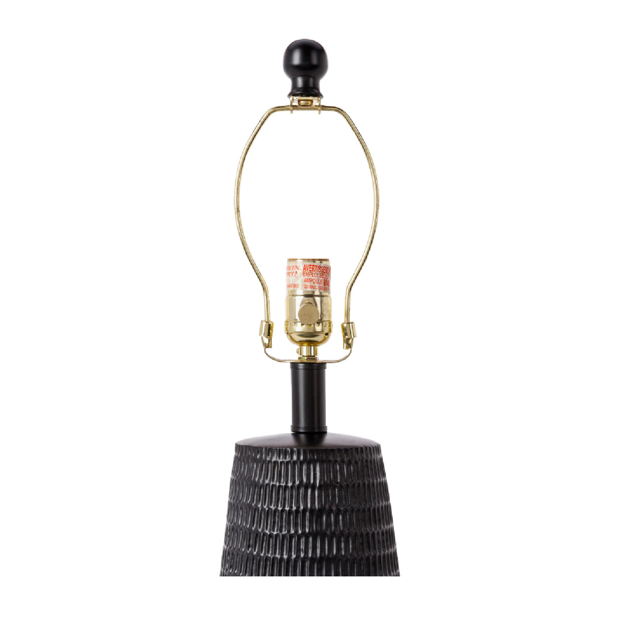 Modern European furniture - Organic-Carved Base Table Lamp - www.oroa.com | Oroa.com