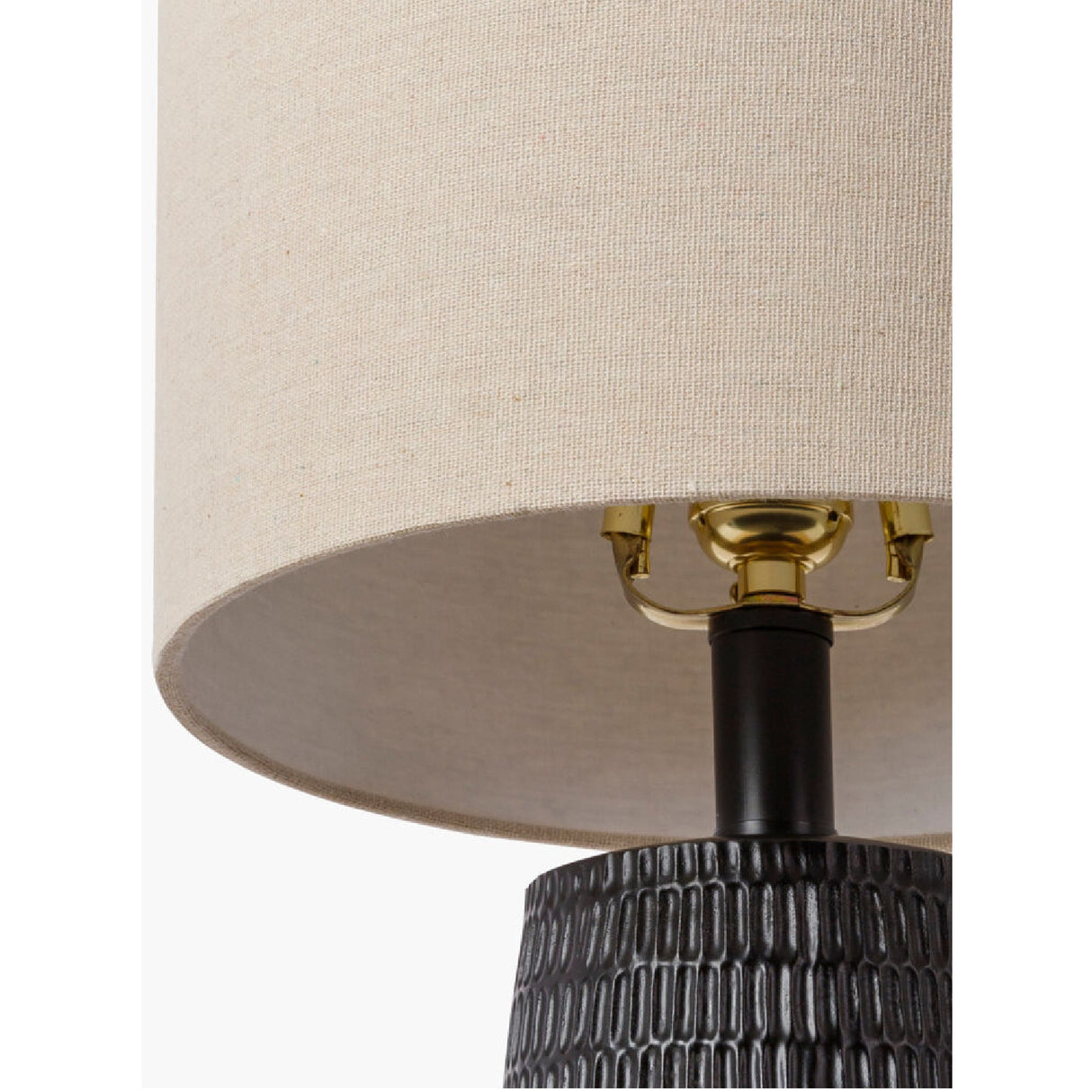 Modern European furniture - Organic-Carved Base Table Lamp - www.oroa.com | Oroa.com