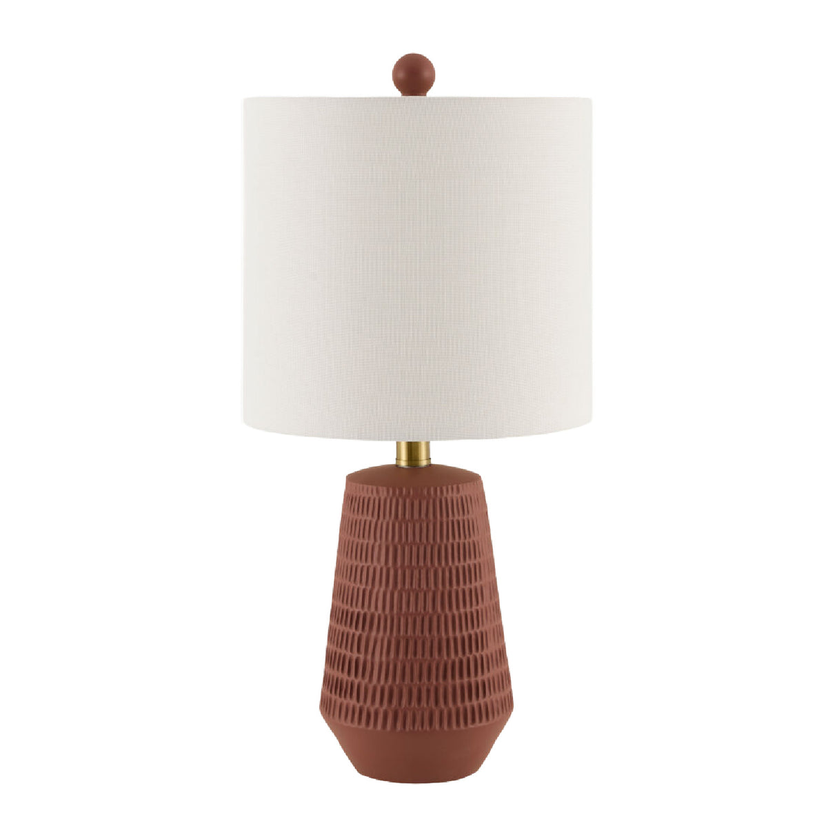 Modern European furniture - Organic-Carved Base Table Lamp - www.oroa.com | Oroa.com