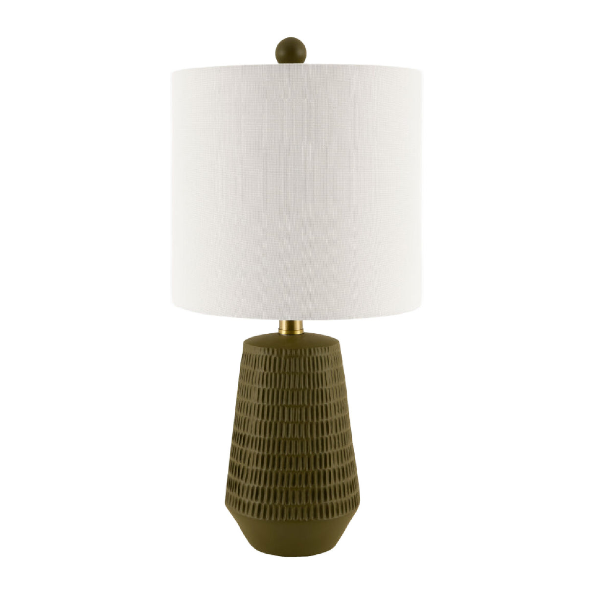 Modern European furniture - Organic-Carved Base Table Lamp - www.oroa.com | Oroa.com