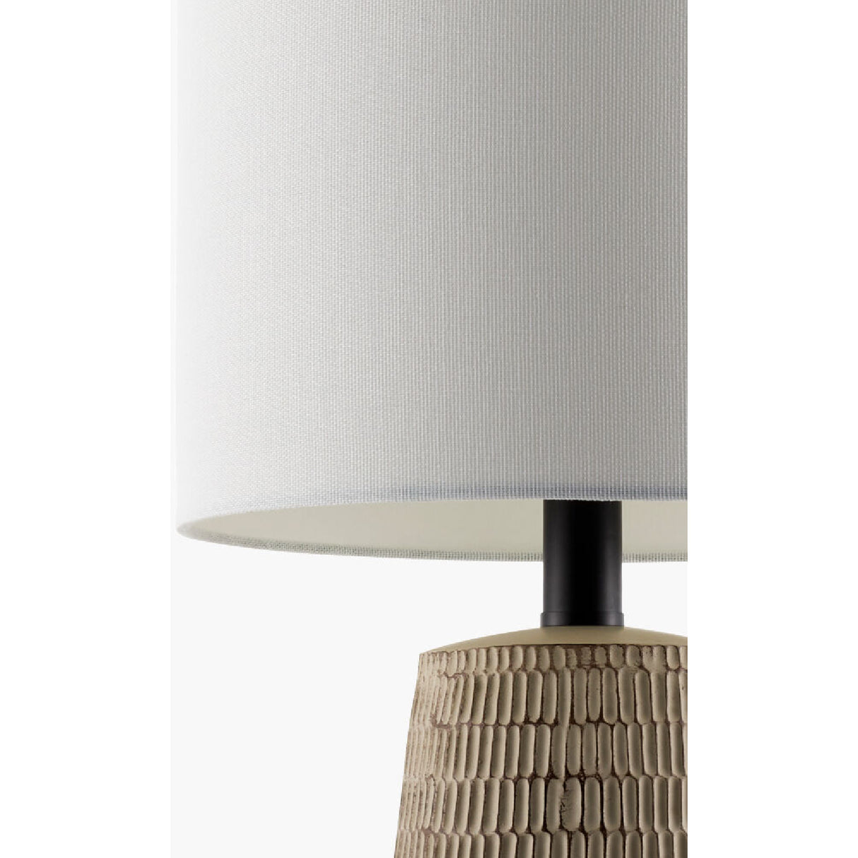 Modern European furniture - Organic-Carved Base Table Lamp - www.oroa.com | Oroa.com