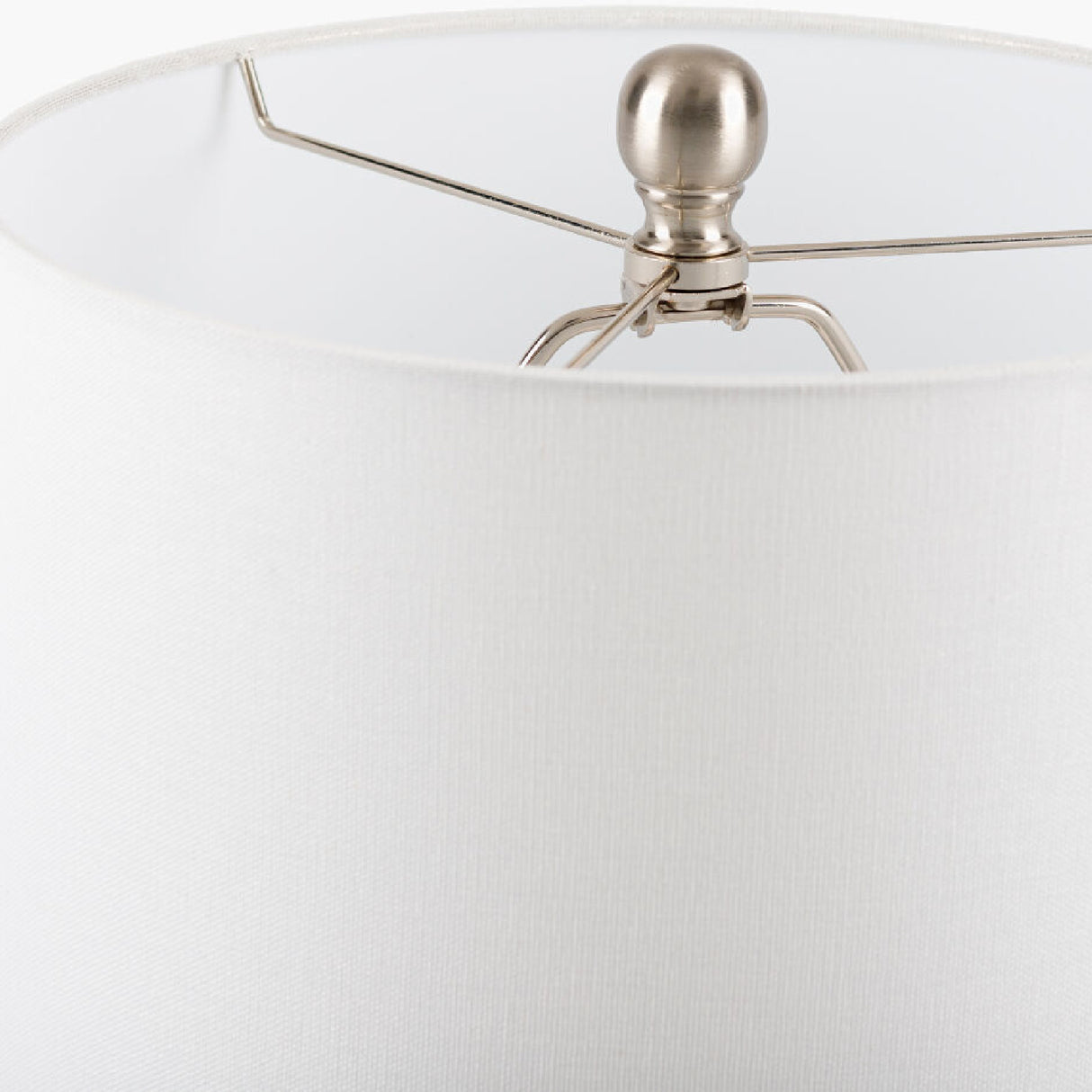 Modern European furniture - White Linen Ceramic Table Lamp - www.oroa.com | Oroa.com