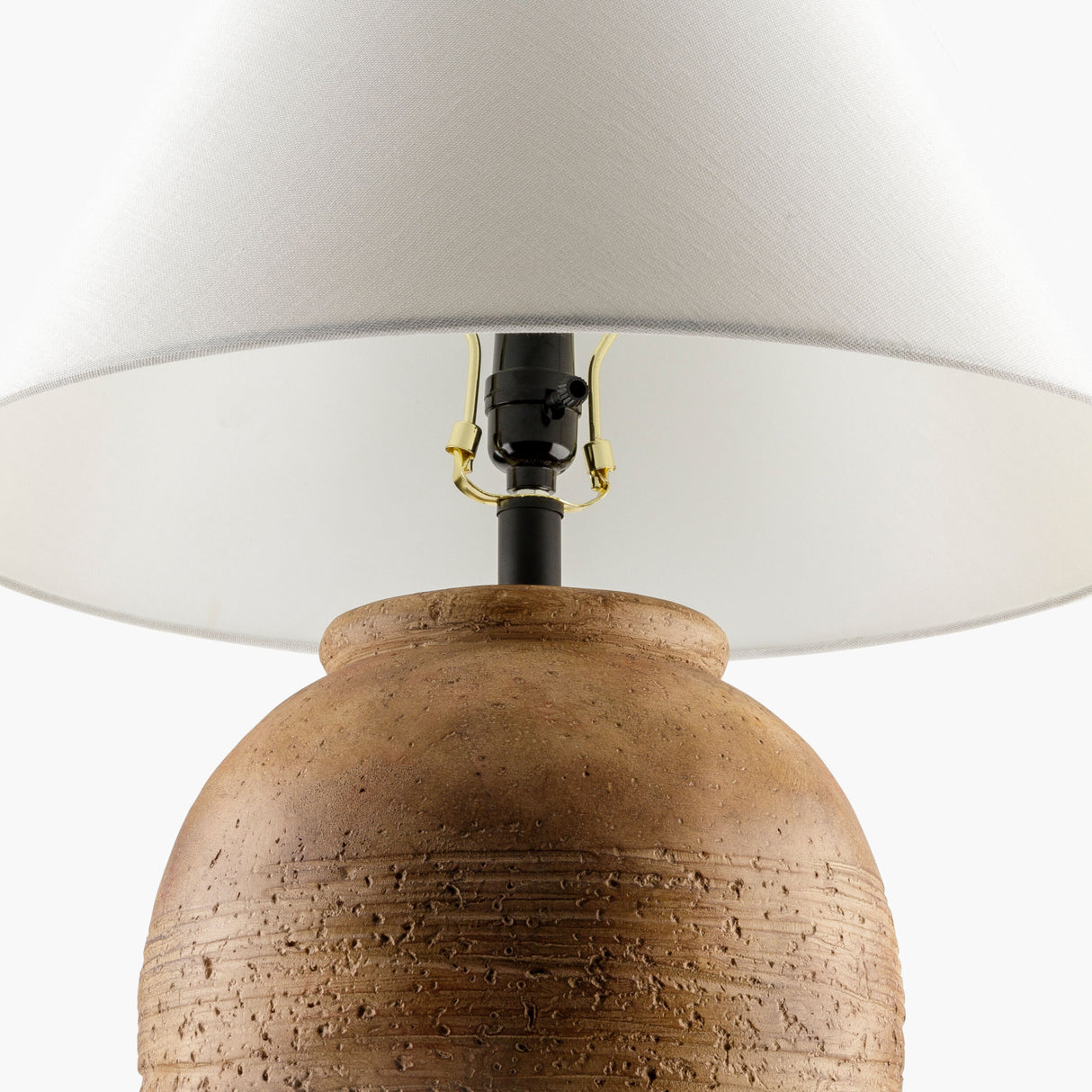 Modern European furniture - Glazed Brick Accent Table Lamp - www.oroa.com | Oroa.com