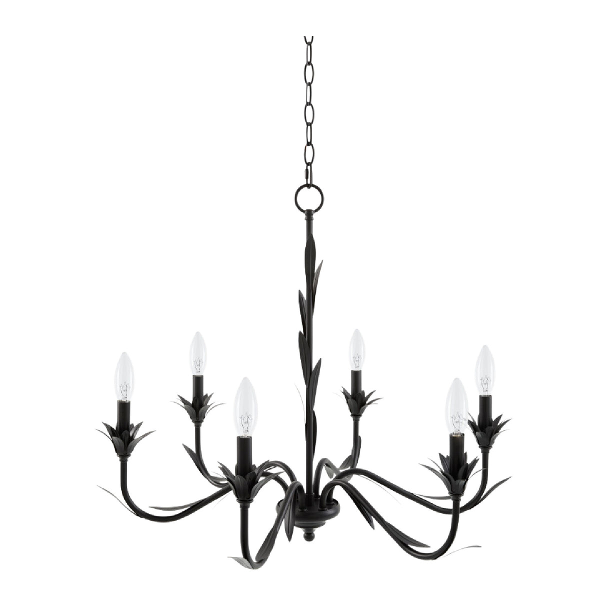 Modern European furniture - Flower-Inspired 6-Light Chandelier - www.oroa.com | Oroa.com