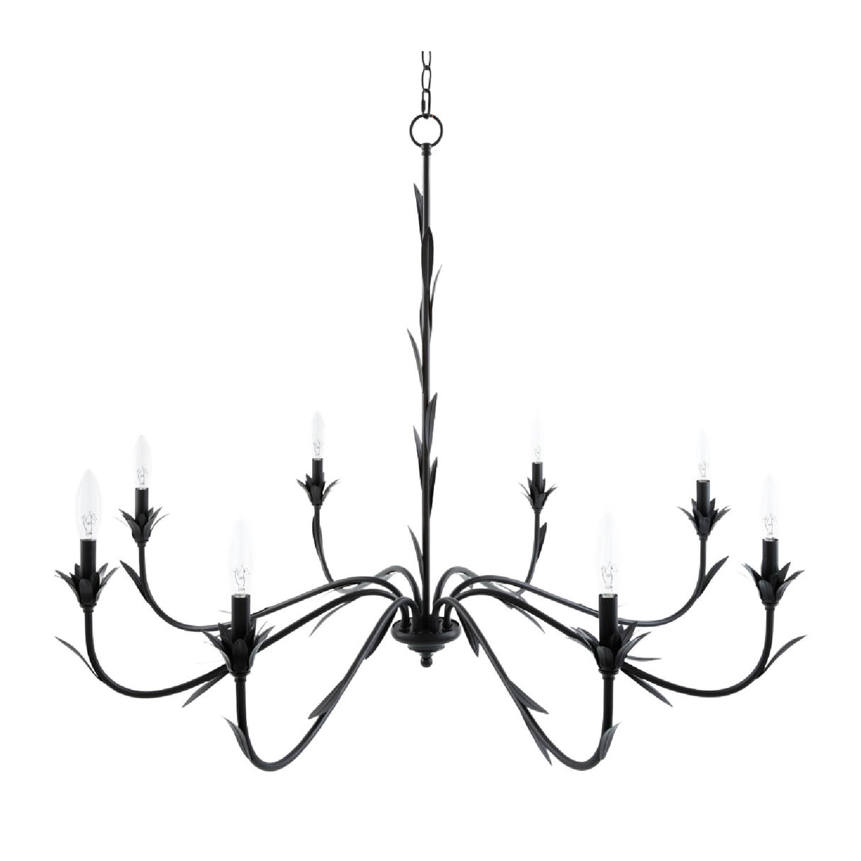 Modern European furniture - Flower-Inspired 8-Light Chandelier - www.oroa.com | Oroa.com
