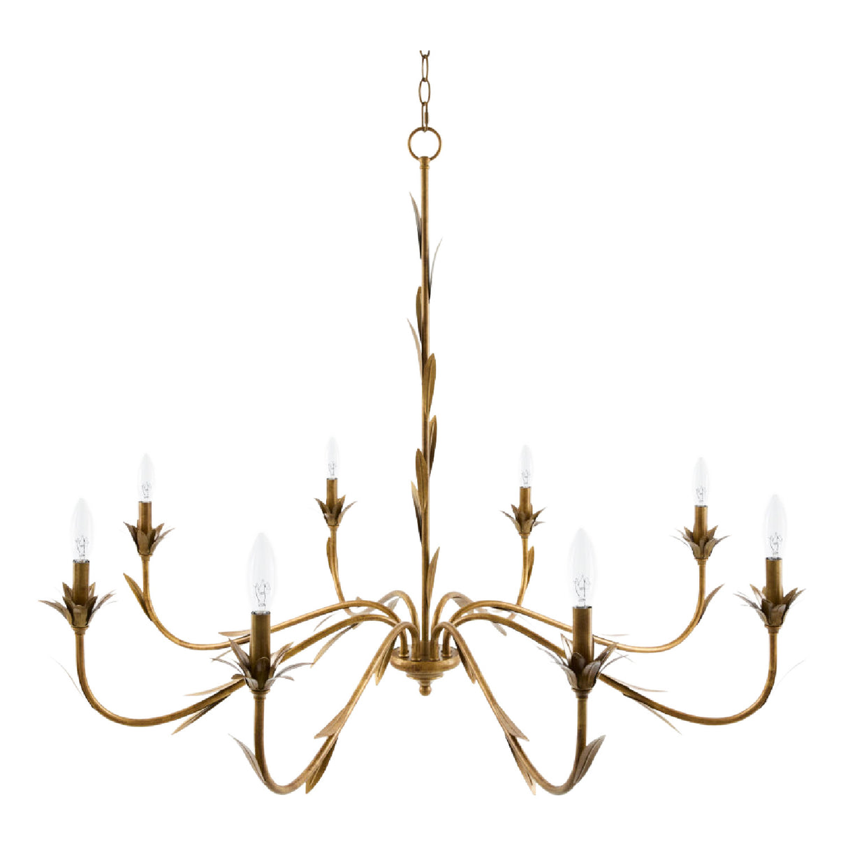 Modern European furniture - Flower-Inspired 8-Light Chandelier - www.oroa.com | Oroa.com