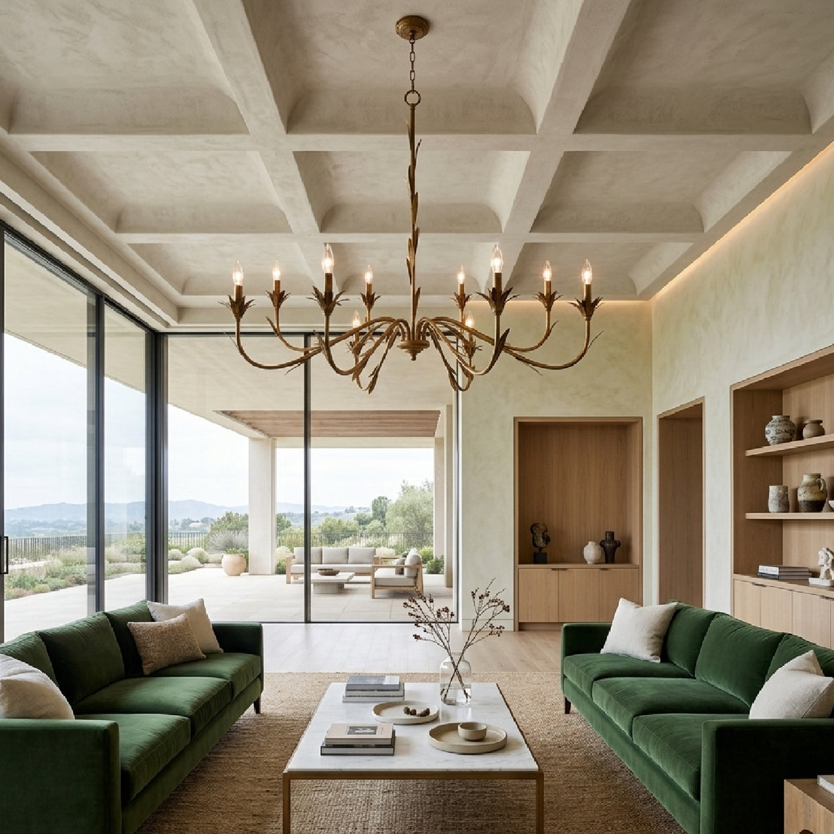 Modern European furniture - Flower-Inspired 8-Light Chandelier - www.oroa.com | Oroa.com