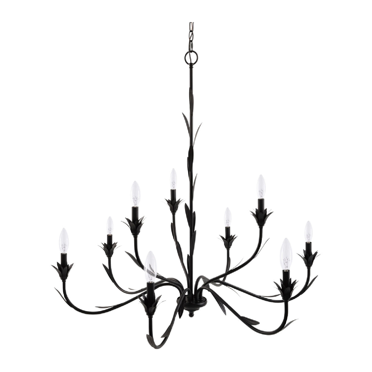 Modern European furniture - Flower-Inspired 9-Light Chandelier - www.oroa.com | Oroa.com