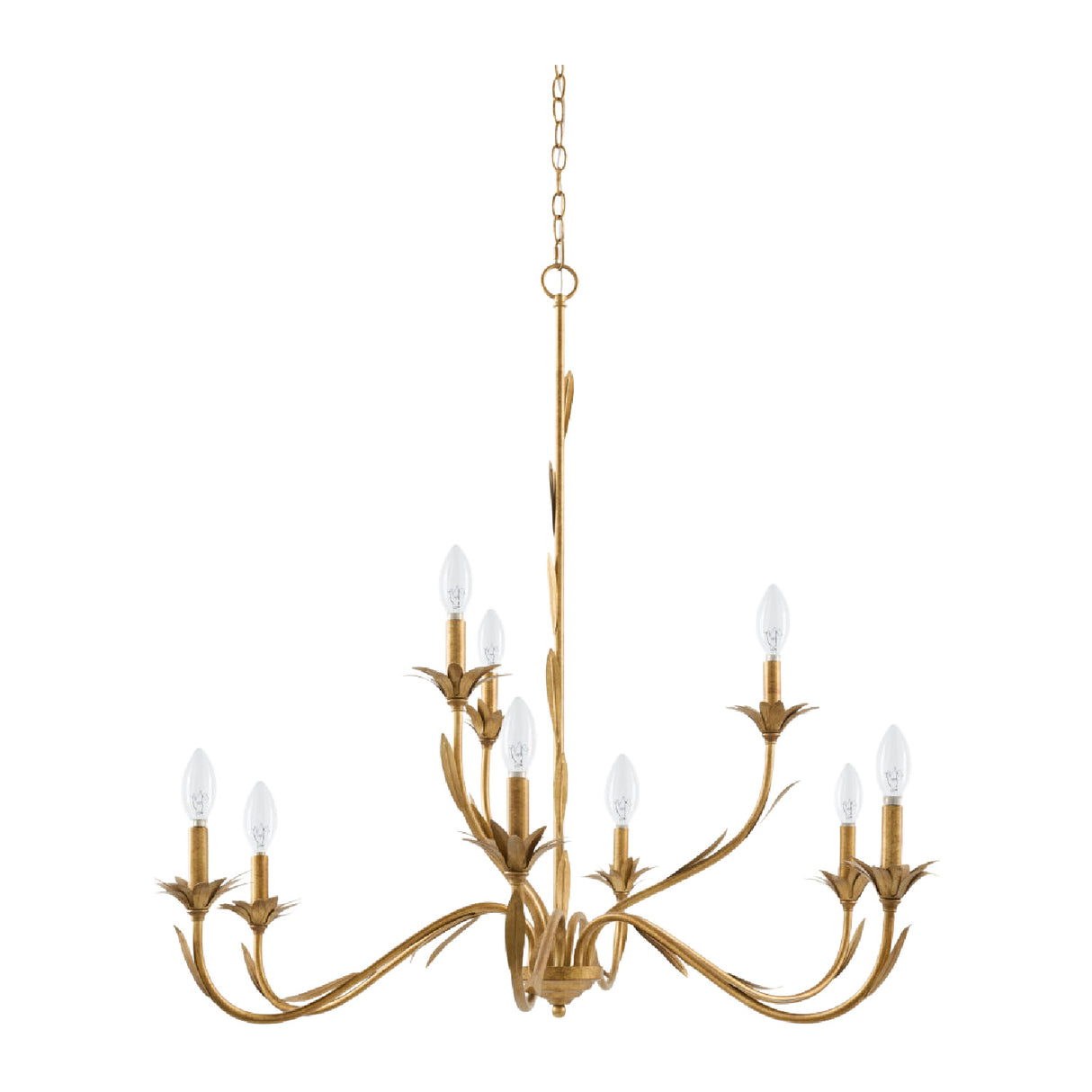 Modern European furniture - Flower-Inspired 9-Light Chandelier - www.oroa.com | Oroa.com