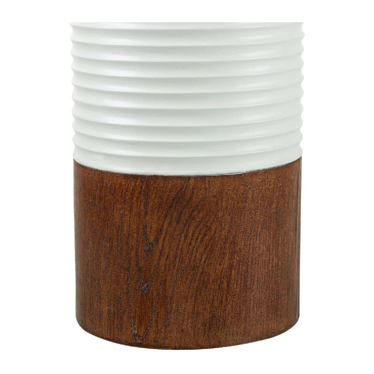 Modern European furniture - White Drum Linen Table Lamp - www.oroa.com | Oroa.com