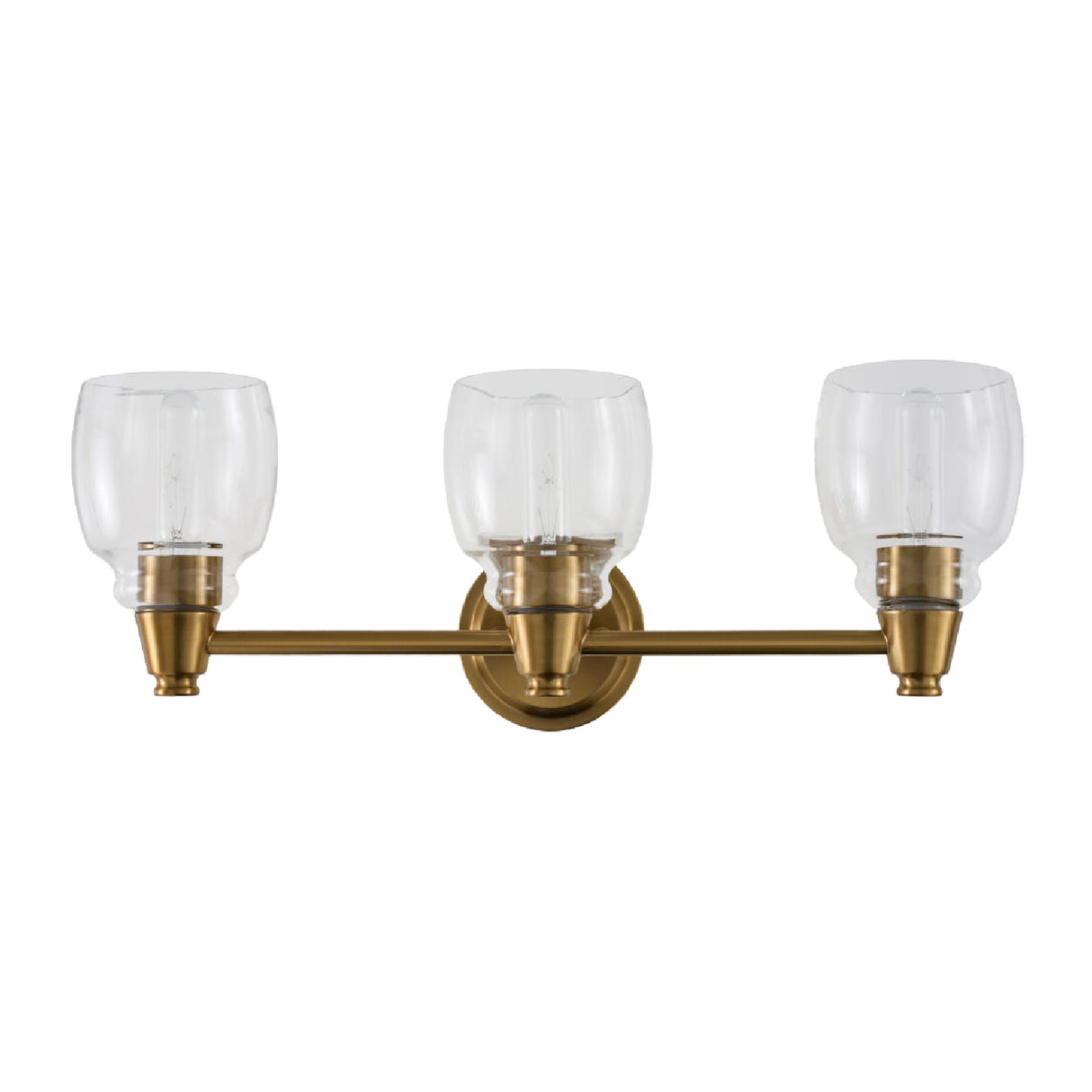 Modern European furniture - Gold Framed Glass Wall Lamp - www.oroa.com | Oroa.com