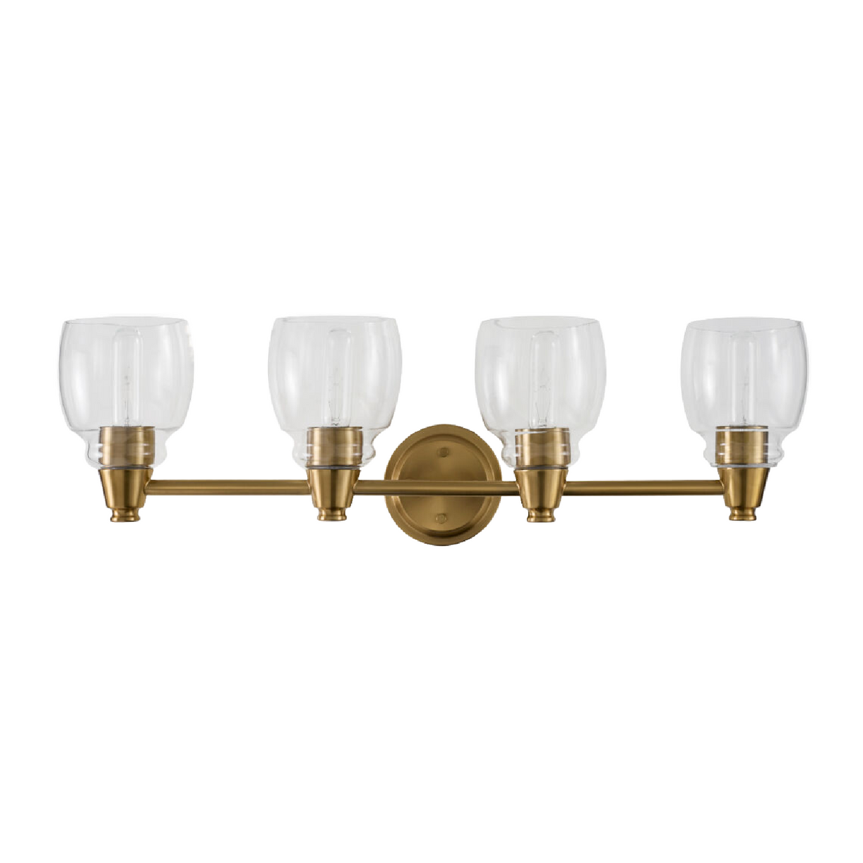 Modern European furniture - Gold Framed Glass Wall Lamp - www.oroa.com | Oroa.com