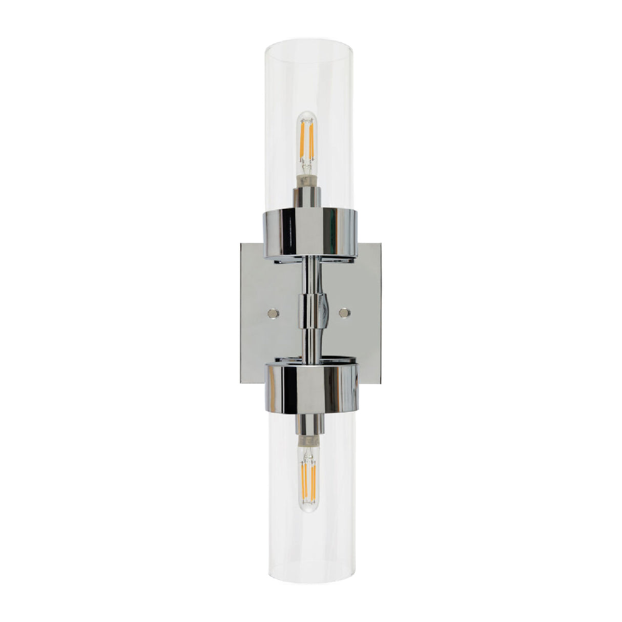 Modern European furniture - Chrome 2-Light Wall Lamp - www.oroa.com | Oroa.com