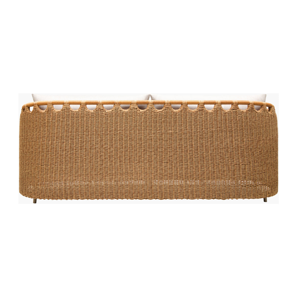 Modern European furniture - Hand-Woven Wicker Outdoor Sofa - www.oroa.com | Oroa.com