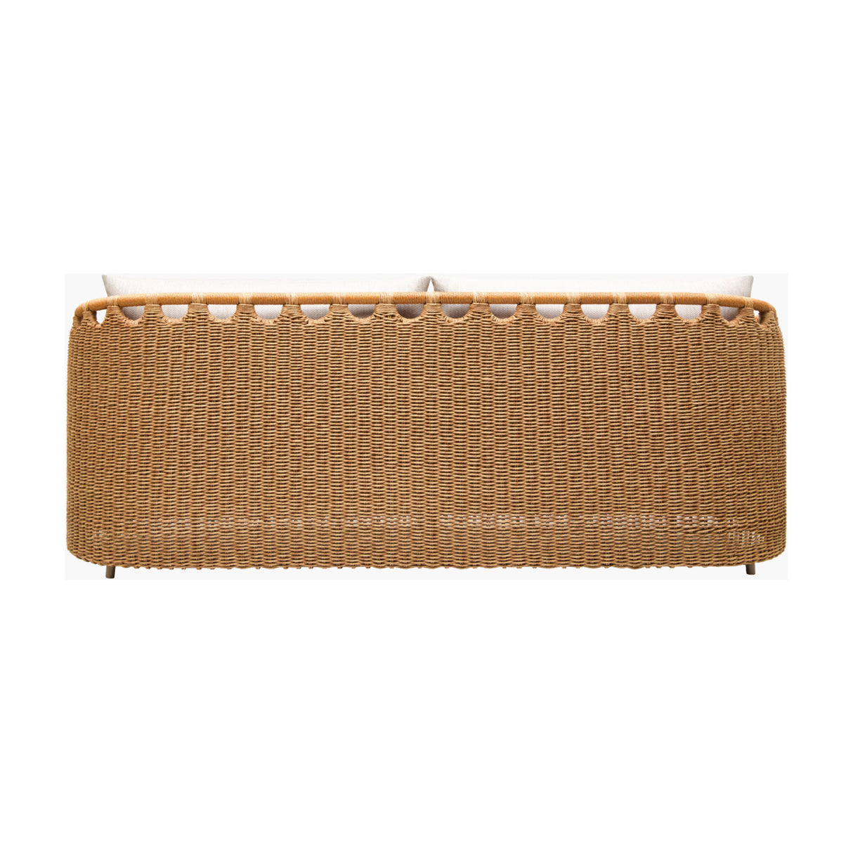Modern European furniture - Hand-Woven Wicker Outdoor Sofa - www.oroa.com | Oroa.com