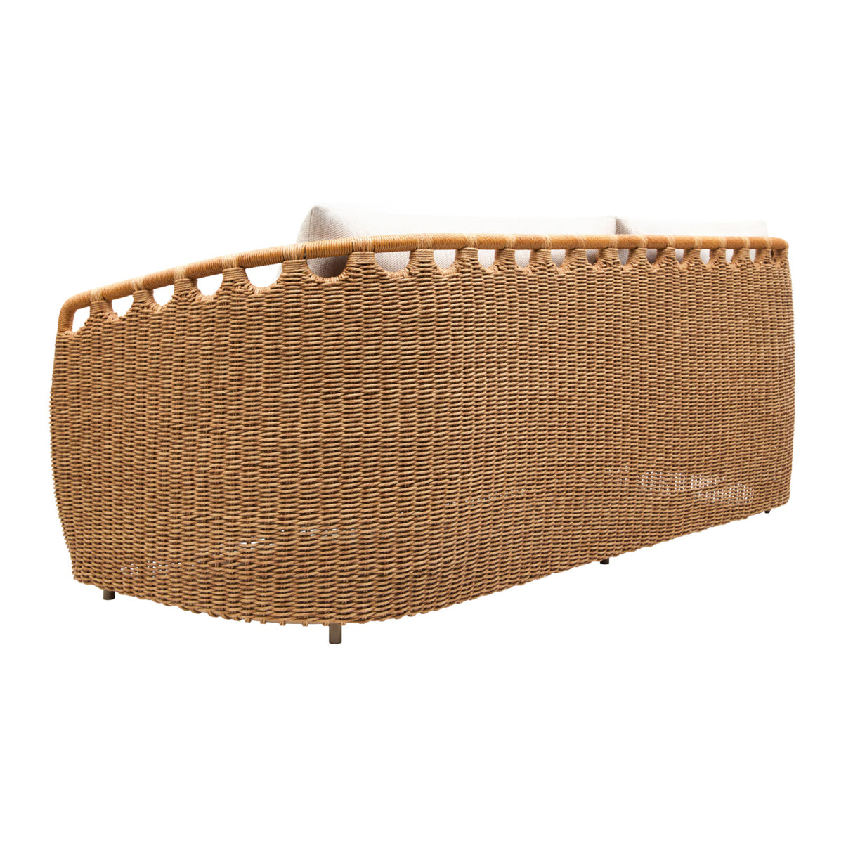 Modern European furniture - Hand-Woven Wicker Outdoor Sofa - www.oroa.com | Oroa.com