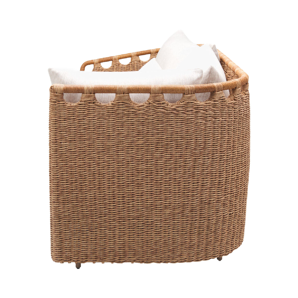 Modern European furniture - Hand-Woven Wicker Outdoor Sectional Sofa - www.oroa.com | Oroa.com