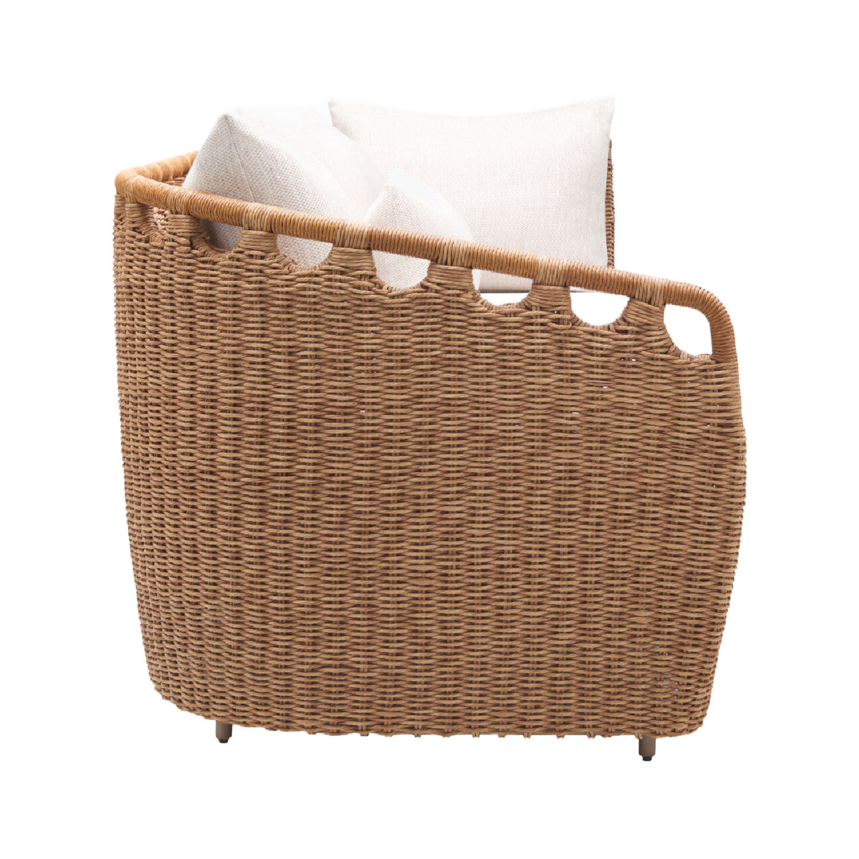 Modern European furniture - Hand-Woven Wicker Outdoor Sectional Sofa - www.oroa.com | Oroa.com