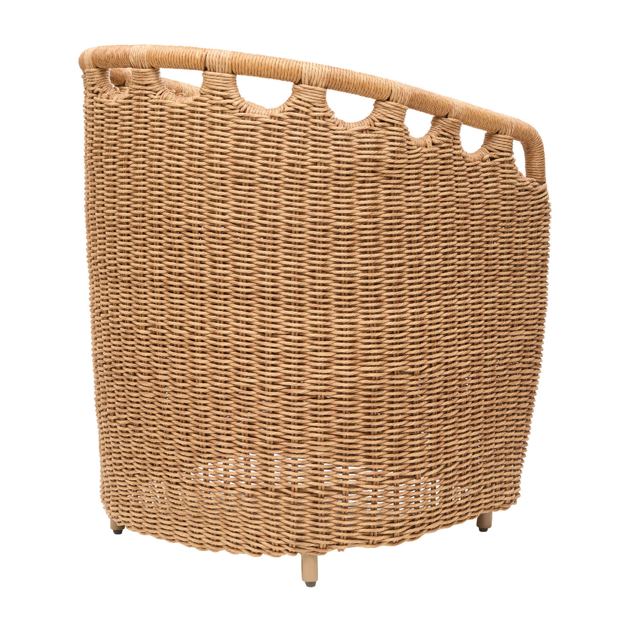 Modern European furniture - Hand-Woven Wicker Outdoor Dining Chair - www.oroa.com | Oroa.com