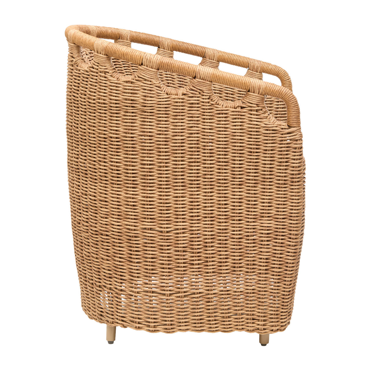 Modern European furniture - Hand-Woven Wicker Outdoor Dining Chair - www.oroa.com | Oroa.com