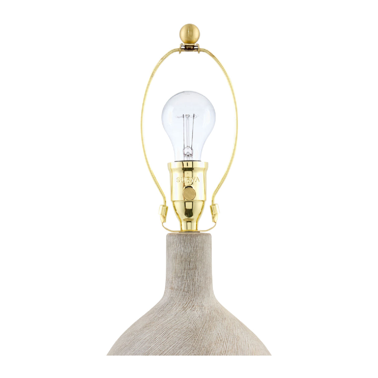 Modern European furniture - Linen Shade Ceramic Table Lamp - www.oroa.com | Oroa.com