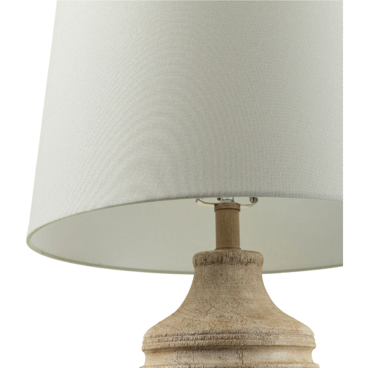 Modern European furniture - Brown Base Linen Table Lamp - www.oroa.com | Oroa.com