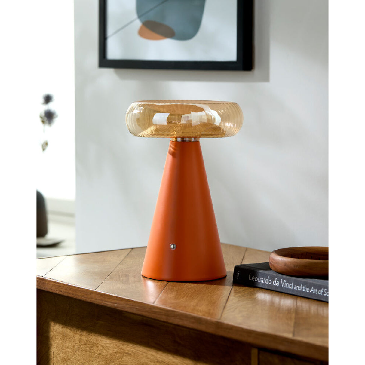 Modern European furniture - Champagne Glass Accent Table Lamp - www.oroa.com | Oroa.com